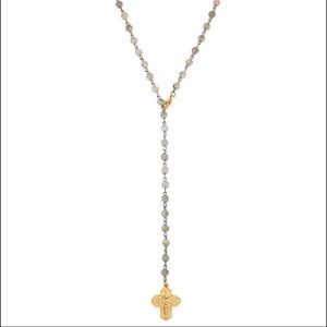 French Kande Labradorite with Cross